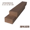ARMLAZER Afrormosia 2 Pieces 30 x 50 x 300 mm