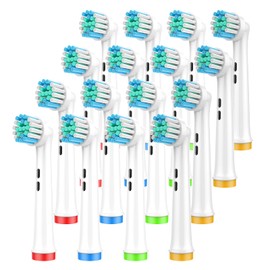Replacement Toothbrush Heads Compatible with Oral B Braun, 16 Pcs Professional Electric Toothbrush Brush Heads Compatible with Oral B Replacement Heads Refill 7000/Pro 1000/9600/500/3000/8000