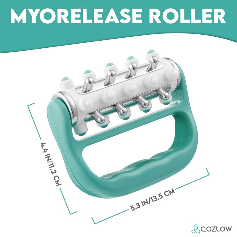 MyoRelease Lymphatic Drainage Massager & Scar Tissue Massage Tool (Green),