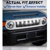 LED Grill Lights for 2007-2022 Toyota FJ Cruiser Accessories Raptor