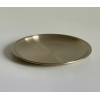 Titanium Set of 2 -Titanium Gold Round Plate 6.7"– Durable,