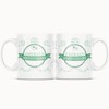 Pair of (55th) Emerald Anniversary (Mum + Dad) Novelty Gift