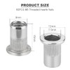 CODIRATO Pack of 80 Thread Rivet Nuts M6 Blind Rivet