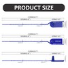 Lzbignun 100 Pcs Plastic Security Seals Numbered Tamper Evident Pull