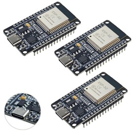 Hosyond 3Pack ESP32 ESP-32S Development Board USB-C WiFi Bluetooth 2.4GHz Dual Core Microcontroller for Arduino IDE, Support AP/STA/AP+STA, CP2102 Chip ESP-WROOM-32