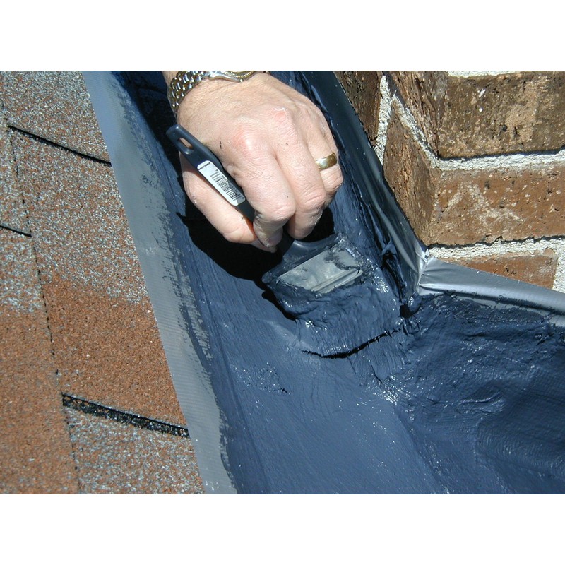 FlashSeal Elastomeric Flashing Sealant, 1 Gallon (Black)