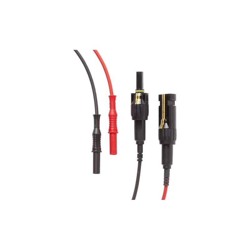 Fluke Pomona Solar MC4 to 4mm Test Lead Set