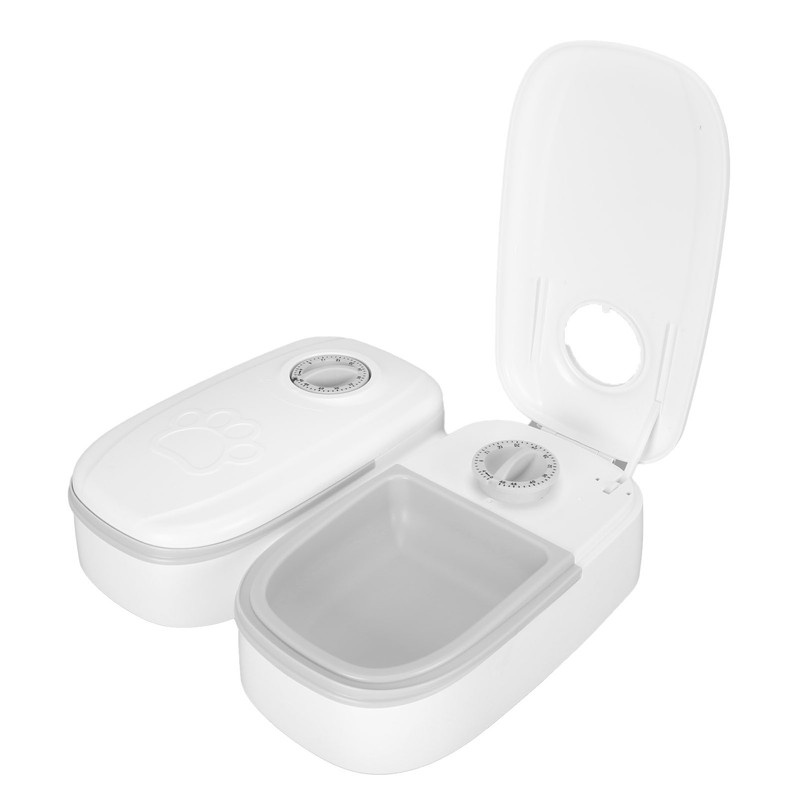 2 Meal Automatic Pet Feeder Large Capacity Smart Timed Dry