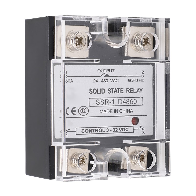 Solid State Relay SSR 3‑32V DC Input to 24‑480V AC