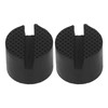 2Pcs Rubber Jack Pad Slotted Adapter Trolley Vehicle Lift Axle