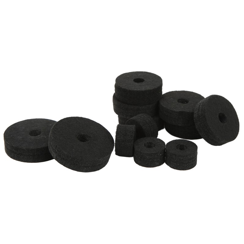 21Pcs Cymbal Replacement Accessories Felts Sleeves Wing Nuts Washers for