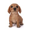 Ovia H23081 Head Raising Dachshund Doll Figurine 5.1 x 3.0
