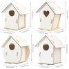 DIY Bird House Kit for Children, 2 Pieces Bird House
