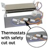 SPARES2GO Heater Element compatible with Hotpoint CTD00 TCM560 TVM560 TCM570