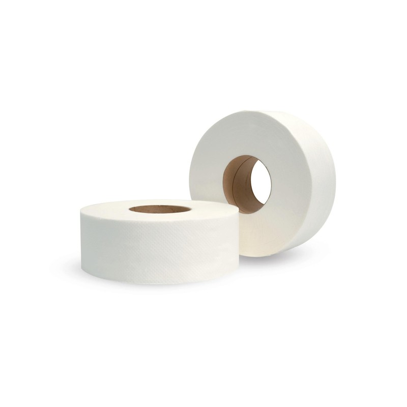 Morsoft by Morcon Jumbo Toilet Paper Rolls, 12 Rolls/Carton, 2-Ply,