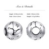 NINGAN Aries Zodiac Sign Birthday Charms - 925 Sterling Silver