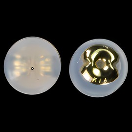 uGems® Silicone & 14k Yellow Gold Earring Backs Small 5mm Hybrid Style 1 Pair