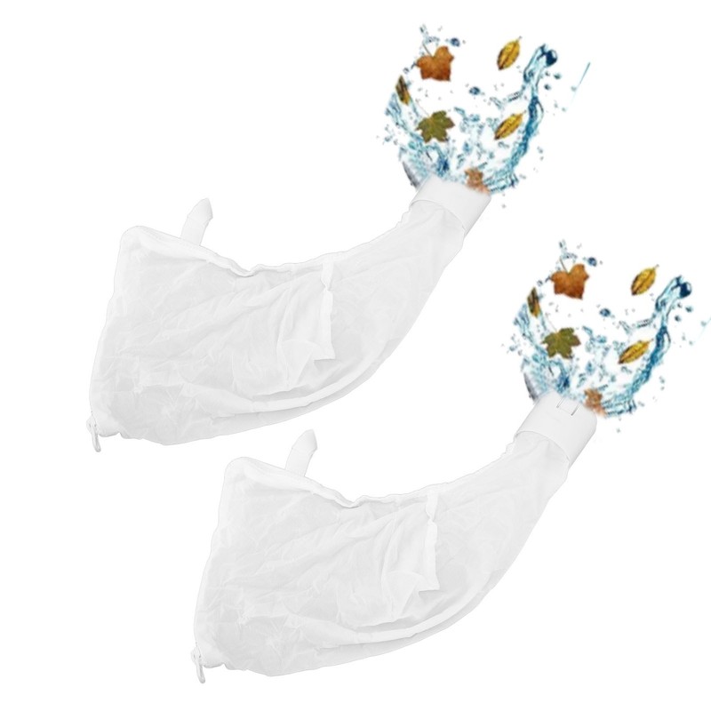 2Pcs Pool Cleaner Filter Bag Zippered Bag Replacement for Polaris