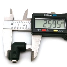 Sound Wave Micro USB L-Shape DC5521 Converter Adapter, Male to Female, Micro USB 90 Degree Conversion Adapter, L-Type Micro USB L-Shape Extension Adapter, Micro USB Male to DC Converter, Female