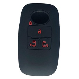 ZIAN Daihatsu/DAIHATSU 3 Button Smart Key Case for New Tanto, New Tanto Custom, etc, Black