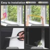 Unbranded Home Use Blackout Curtains Thermal Insulated Window Shades Black