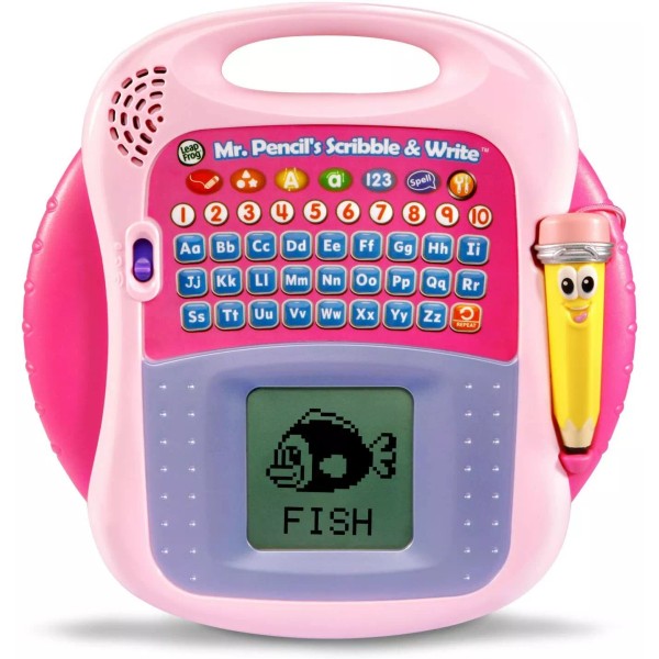 LeapFrog Mr. Pencil's Scribble and Write Toddler Preschool Learning Toy,
