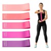 Bandas Para Ejercicio Resistencia Elásticas 5 Niveles Yoga Fitness