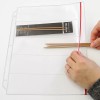 StoreSMART Binder Page for Double Point Needles - 50Pack -