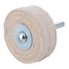 Sankyo Corporation H&H Cloth Buffing with Shaft (Round) 2.0 inches