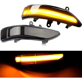 Unbranded Sequential LED Side Mirror Turn Signal Light For Subaru Forester Impreza Outback