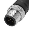 Pair for NMEA2000 Male Female Terminator Resistor 5Pin M12 Thread