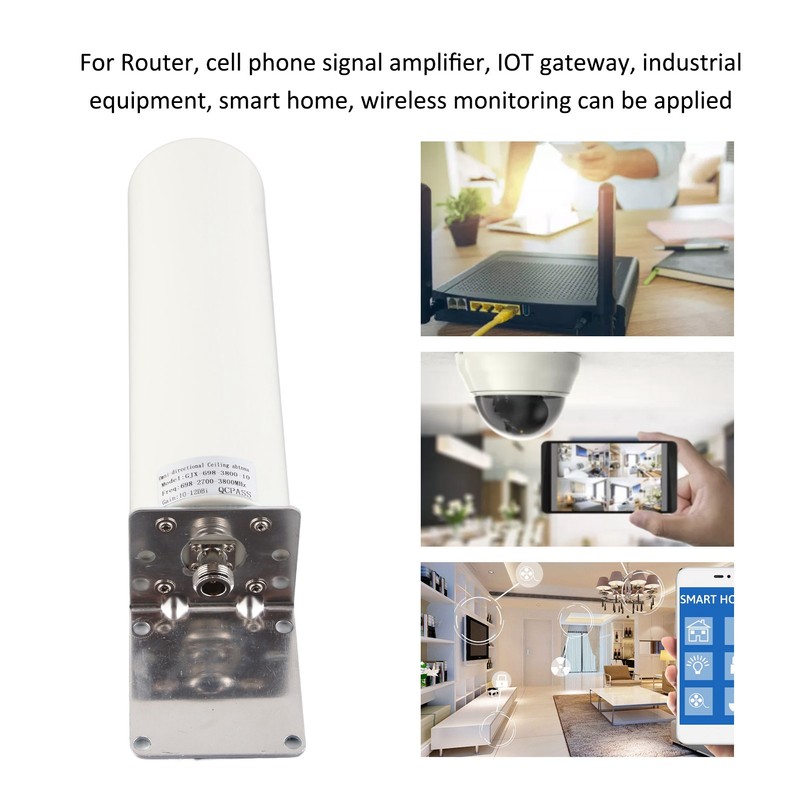 GJX‑698‑3800‑10 High Gain Antenna Professional 6DBI External N Female Antenna