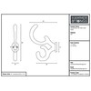 Hammer and Tongs - Ornamental Hat & Coat Hook -