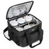 Trunab Reusable 6 Cups Drink Carrier for Delivery with Adjustable