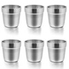 E-far Cups for Toddlers Kids, 6 Ounce Stainless Steel Insulated