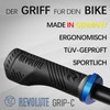Revolute Grip-C Ergonomic Bicycle Grips 100% Made in Germany Blue