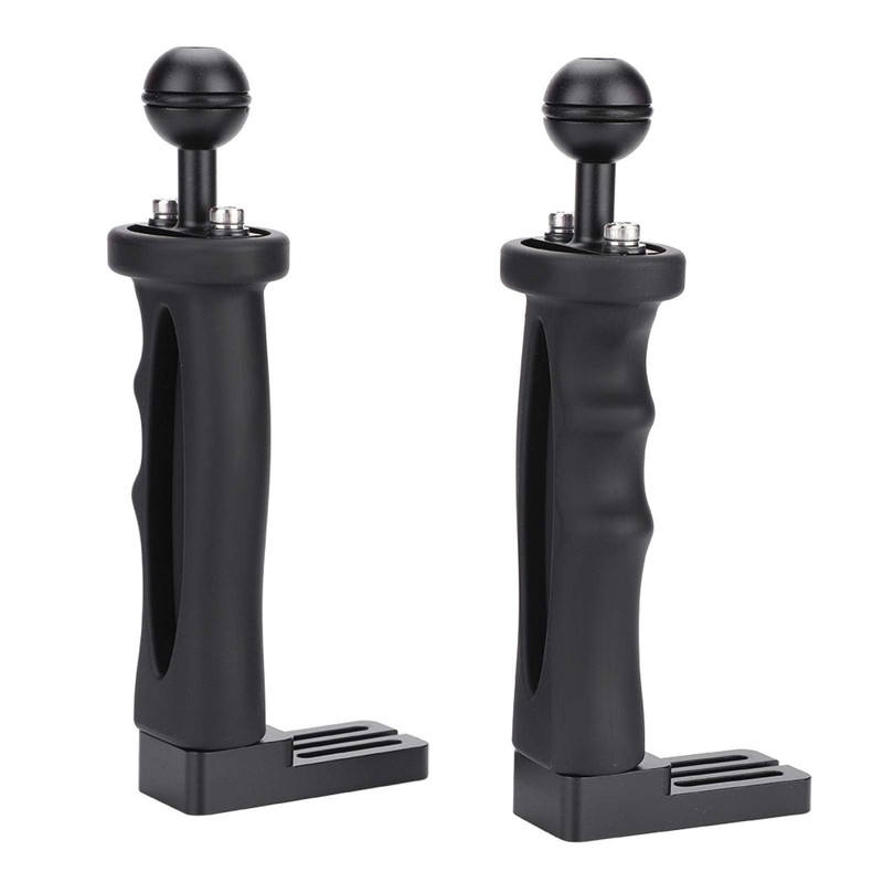 VBESTLIFE Aluminium Handheld Stabilizer Tray, 1/4in Screws, Compatible with Underwater