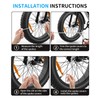 E-riding Bike Spoke Skins Covers, 72Pcs Dirt Bikes Spoke Skins