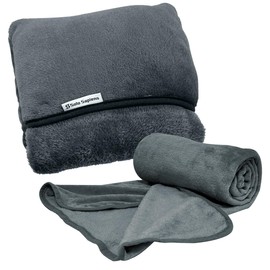 Kurunkett Qruneket Blanket, Blanket, Large Size, Stores, Compact, Cushion, Pillow, 2-Way Warm, Cold Protection, Fluffy, Soft, Cute, Fluffy, Fluffy, Cute, Fluffy, 55.1 x 35.4 inches (140 x 90 cm),