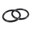 10 PCS Metric O Rings Black Nitrile Rubber 40 mm