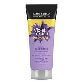 John Frieda Violet Crush for Blondes Toning Conditioner for Blonde Hair, Purple Conditioner for Blondes 75 ml