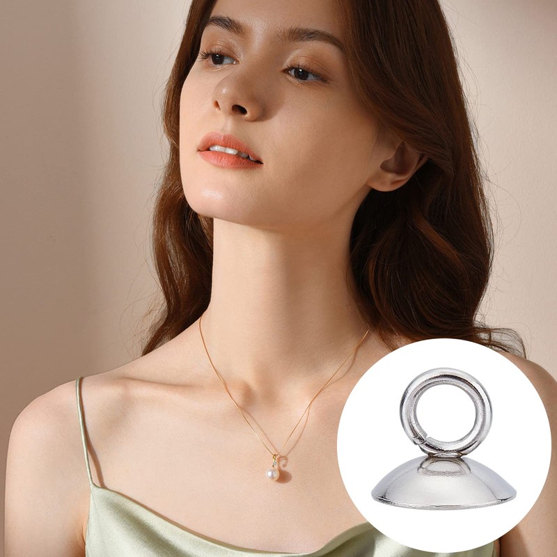 UNICRAFTALE 5 Sizes 5-7mm Long 100pcs Bead Bail Cap Pendant