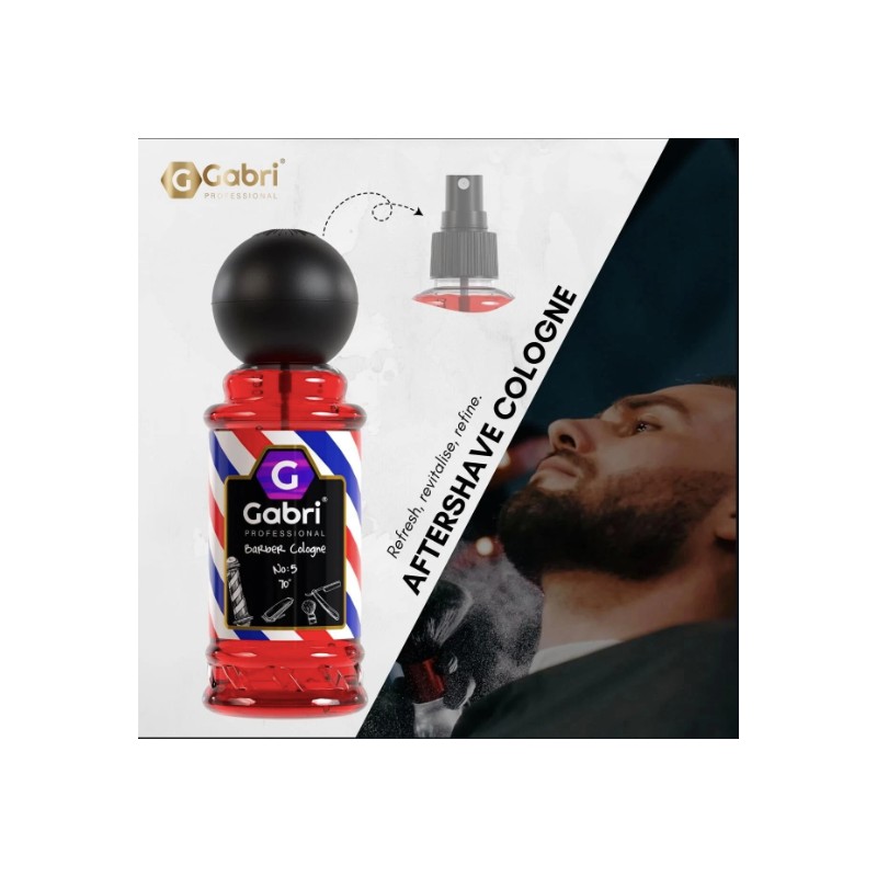 Gabri No5 Barber Cologne, Aftershave Cologne, Men's Eau de Cologne,