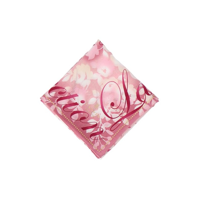 Lanvin Collection 08001532 Handkerchief Women's Print Handkerchief, Floral Pattern, Rose