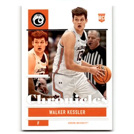 2022-23 Panini Chronicles Draft Picks #23 Walker Kessler Auburn Tigers RC Rookie Basketball Trading Card