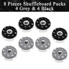 TORPSPORTS Shuffleboard Pucks, Mini Shuffleboard Puck Set, 58MM Shuffleboard Pucks
