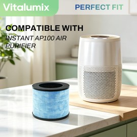 F100 Replacement Filters Compatible with Instant AP100 Air Purifier, 2 Pack