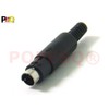 POPESQ® A6357 Male DIN Mini 6-Pin Solderable to Cable Pack