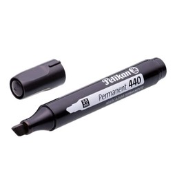 Pelikan 440 - Marcador permanente, caja de 10, color negro (30240017)