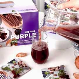 ChamDeun Health Science 퍼플 야채수 100ml x 30포 Purple Vegetable Water 100ml x 30 Pouches